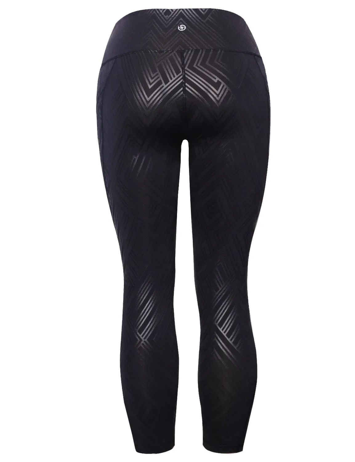 22" inseam 3D Printed Yoga Pants DIAMOND_yoga