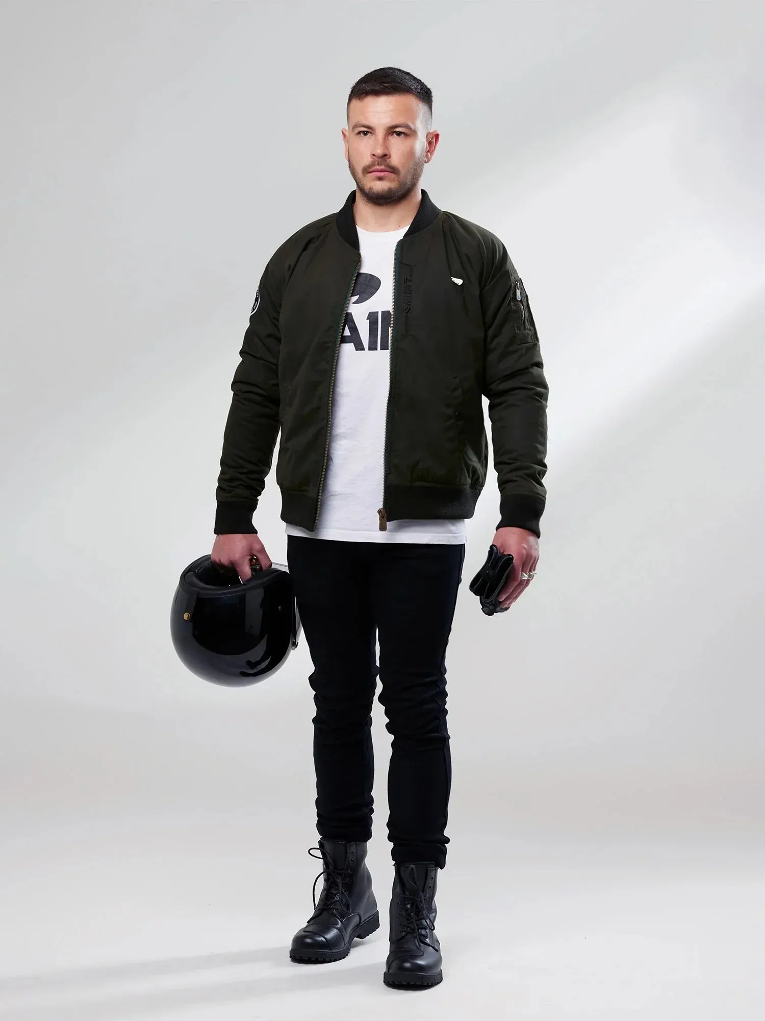 Armored Bomber Jacket | Michael Baxter