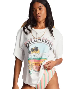 Billabong Beautiful Day Tee-Salt Crystal