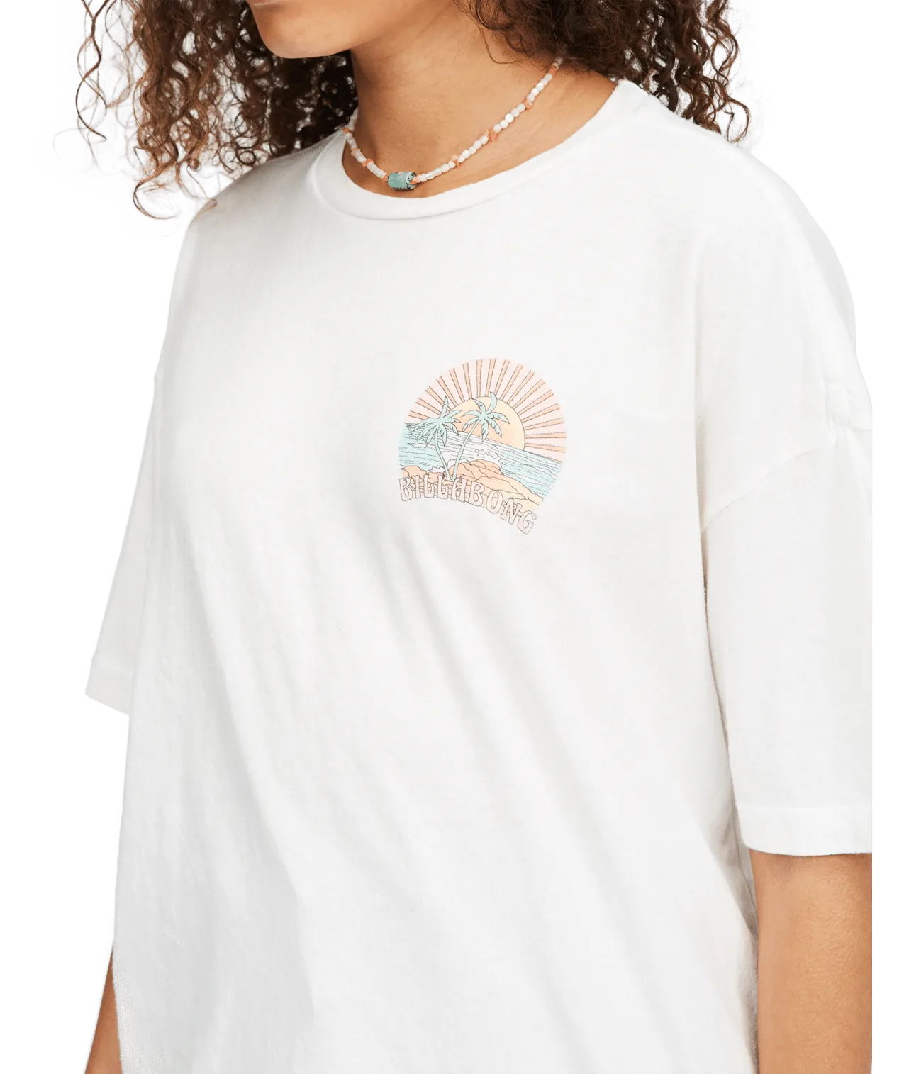 Billabong Island Life Tee-Salt Crystal