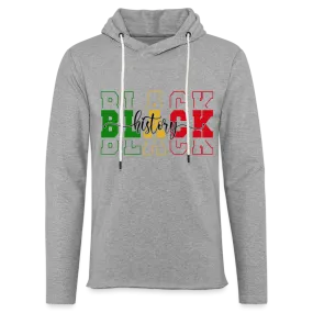 Black History Lightweight Terry Hoodie