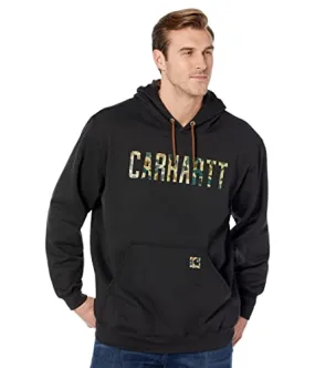 Carhartt 105486 Men's Loose Fit Midweight Camo Logo Graphic Sweatshirt