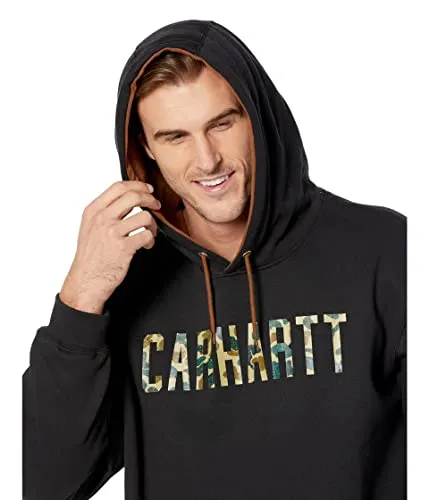 Carhartt 105486 Men's Loose Fit Midweight Camo Logo Graphic Sweatshirt