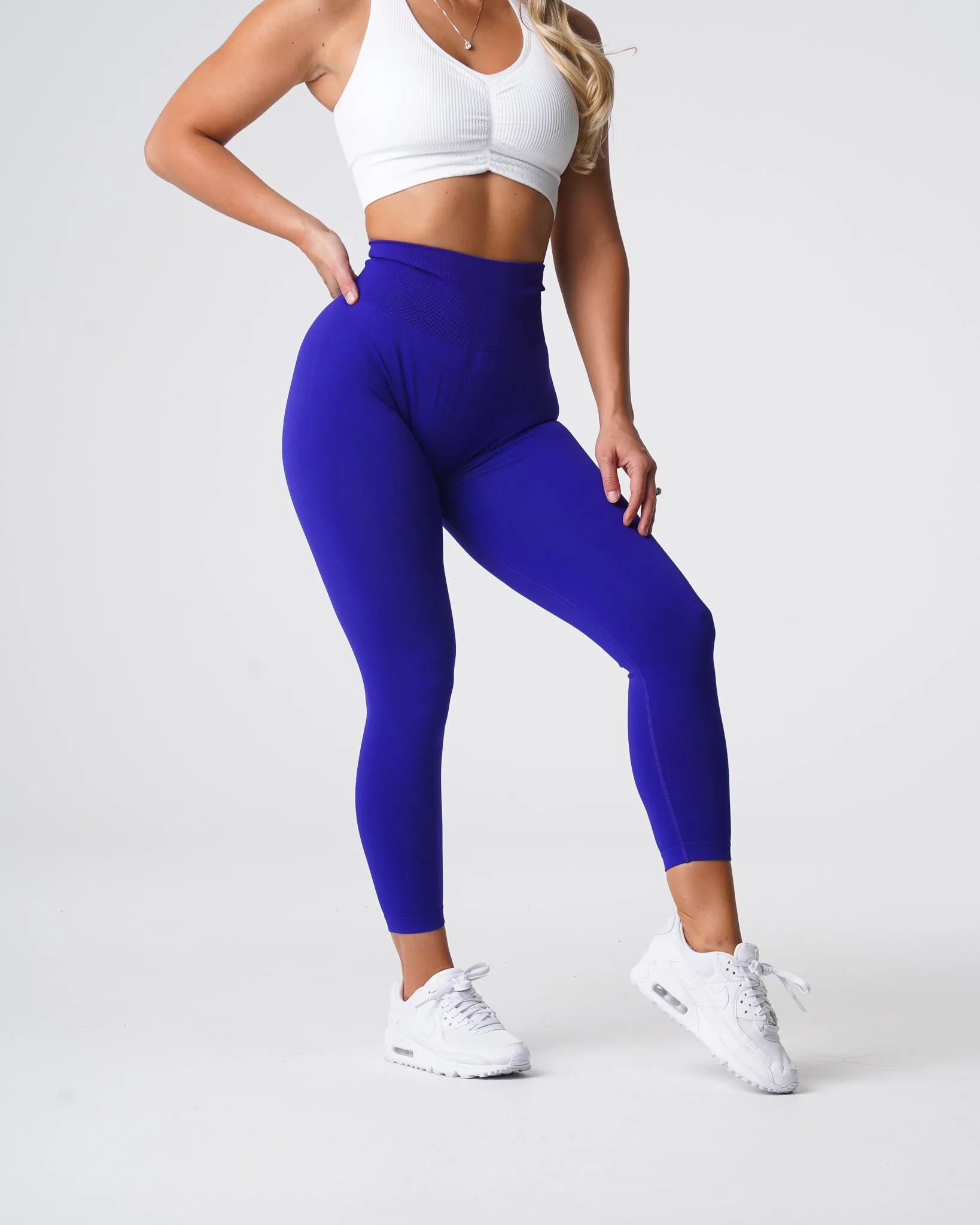 Cobalt Solid Seamless Leggings