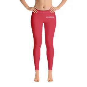 ELEVATED ESSENTIALS, SLIM AND SCULPT LEGGING RETRO RED