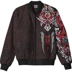 Fenrir Bomber Jacket - Crimson Edition