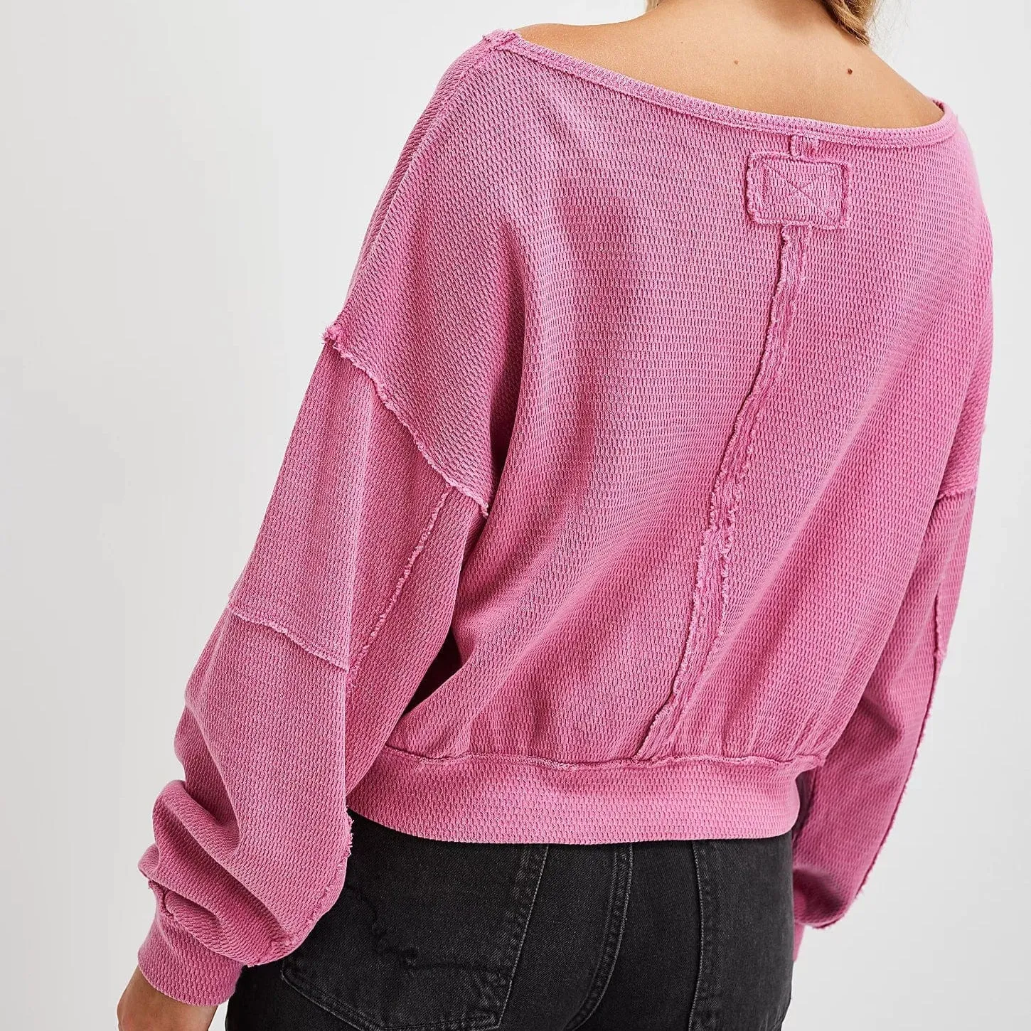 Free People We The Free Ife Pullover In Pinky Promise