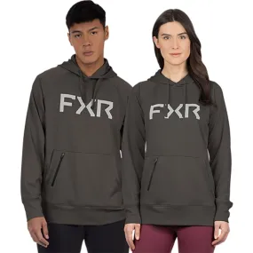 FXR Unisex Pilot UPF PO Hoodie Asphalt/Grey Black