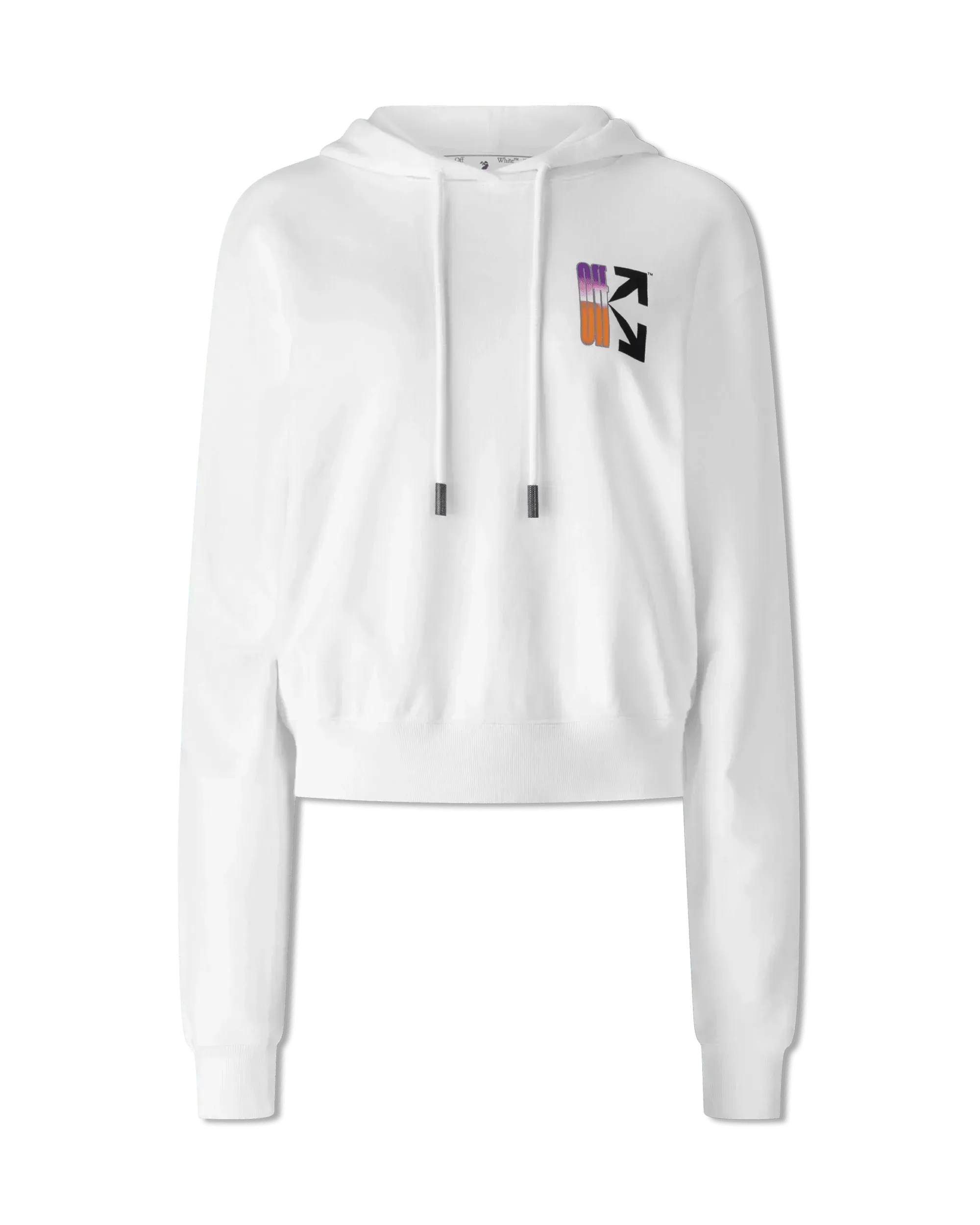 Gradient Cropped Hoodie