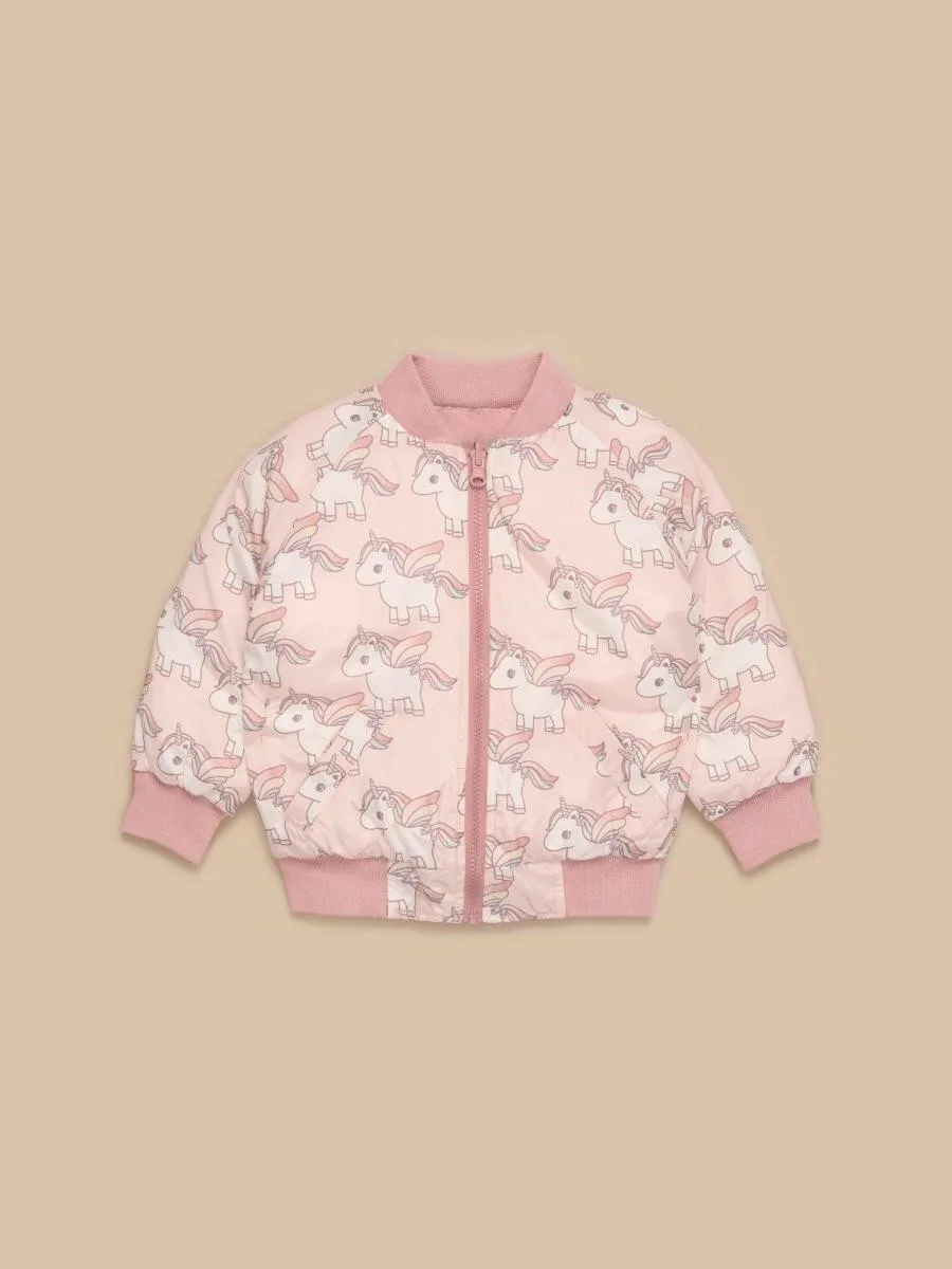 Huxbaby Unicorn Reversible Bomber