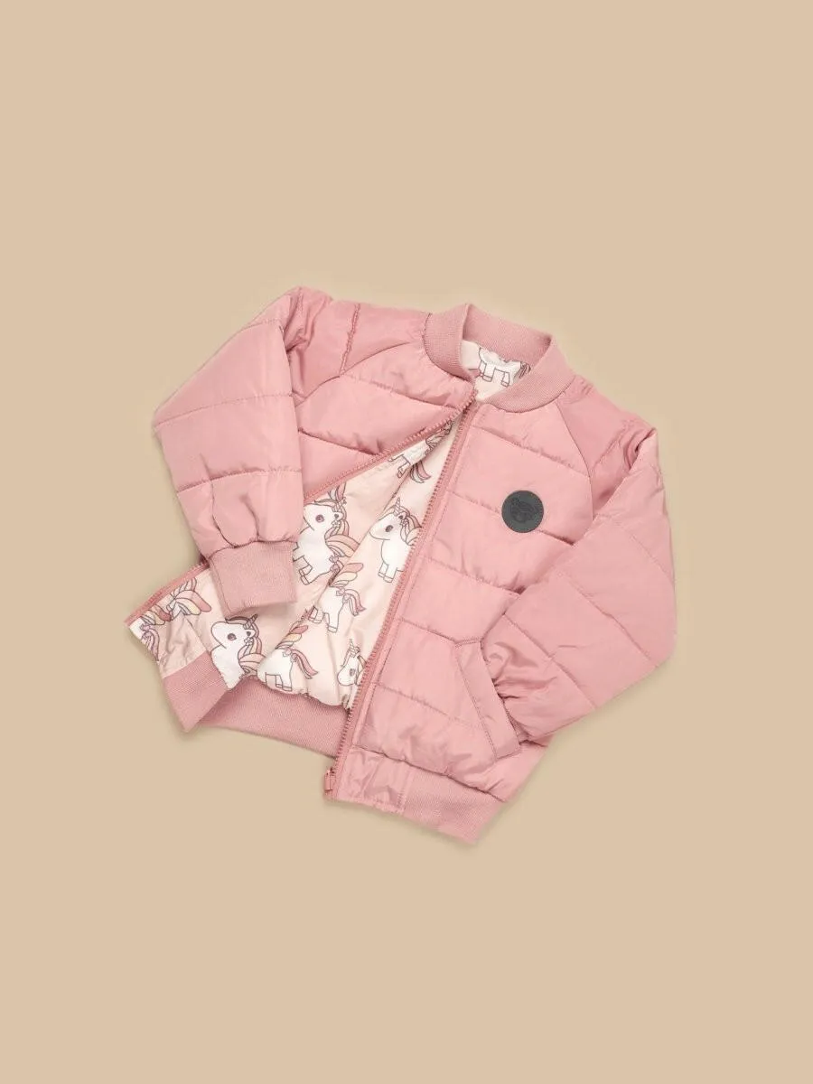 Huxbaby Unicorn Reversible Bomber