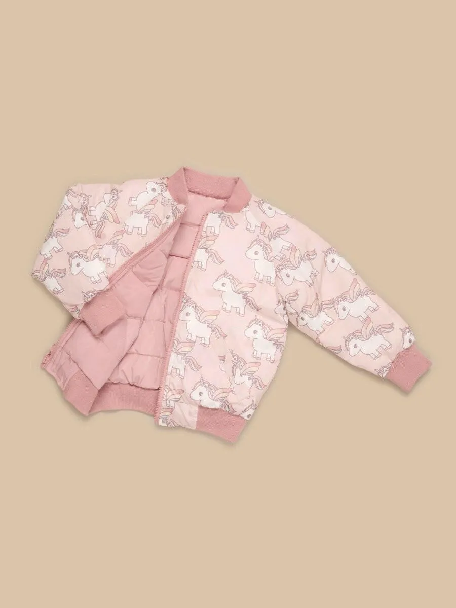 Huxbaby Unicorn Reversible Bomber