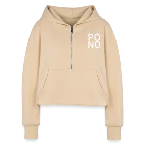 Kainani Half Zip Cropped Hoodie