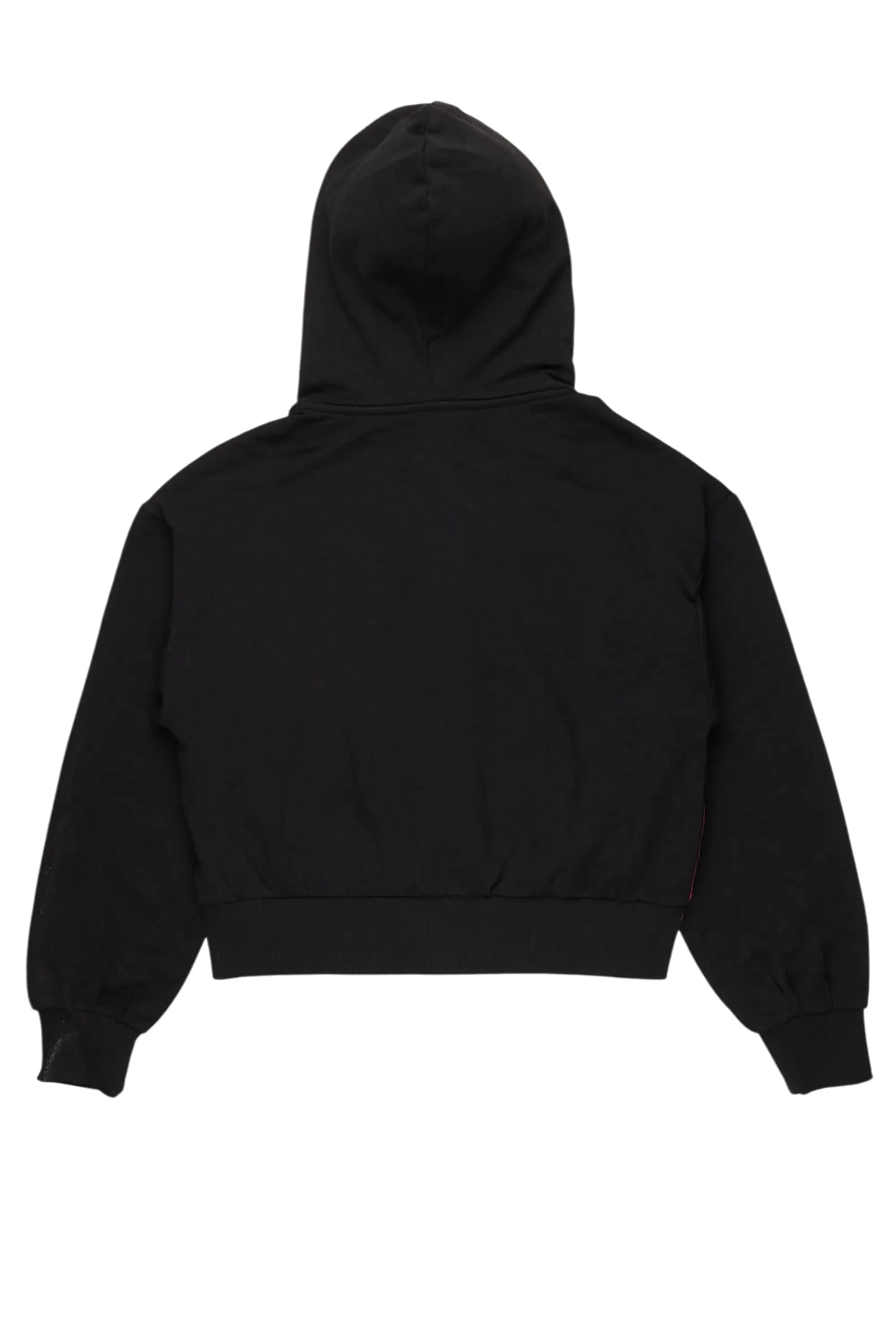 Karena Black Zip Up Hoodie