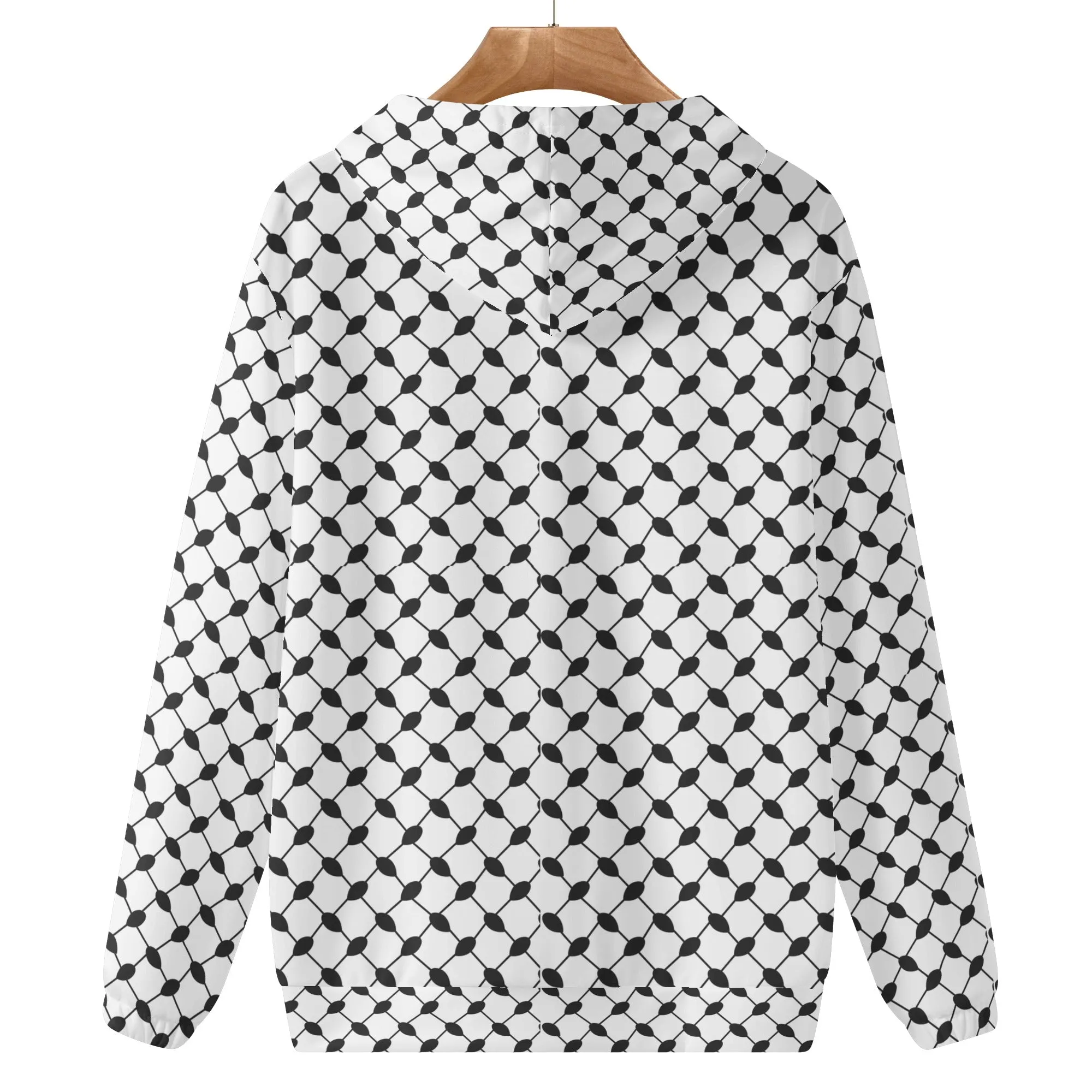 Lightweight keffiyeh Hoodie Sweatshirt