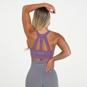 Mauve Purple Trio Bra