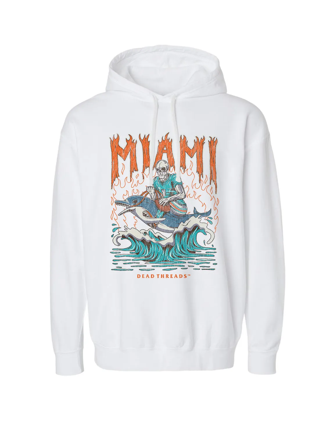 MIAMI FOOTBALL - LIGHTWEIGHT HOODIE