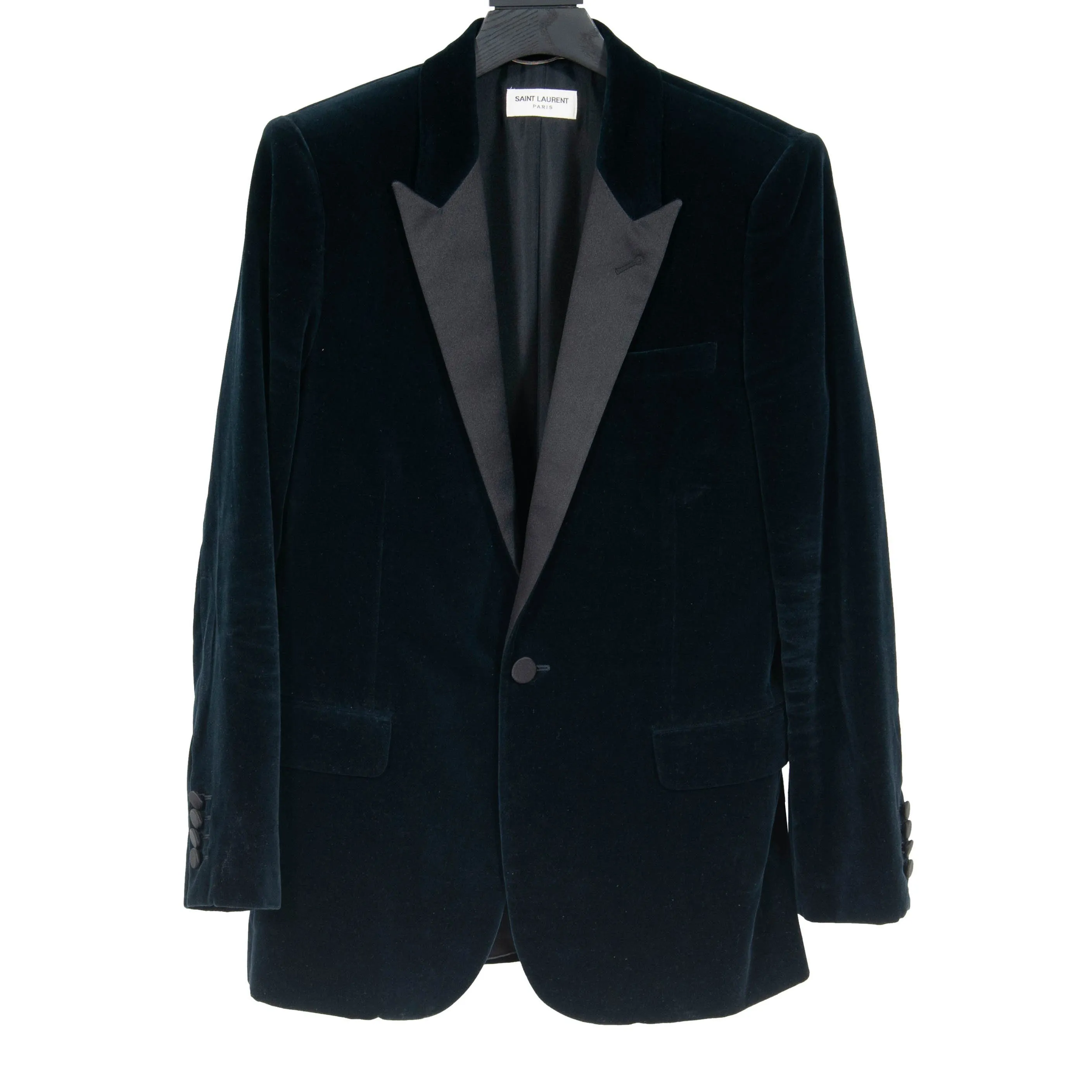 Peaked Lapel Velours Le Smoking Tuxedo Velvet Jacket