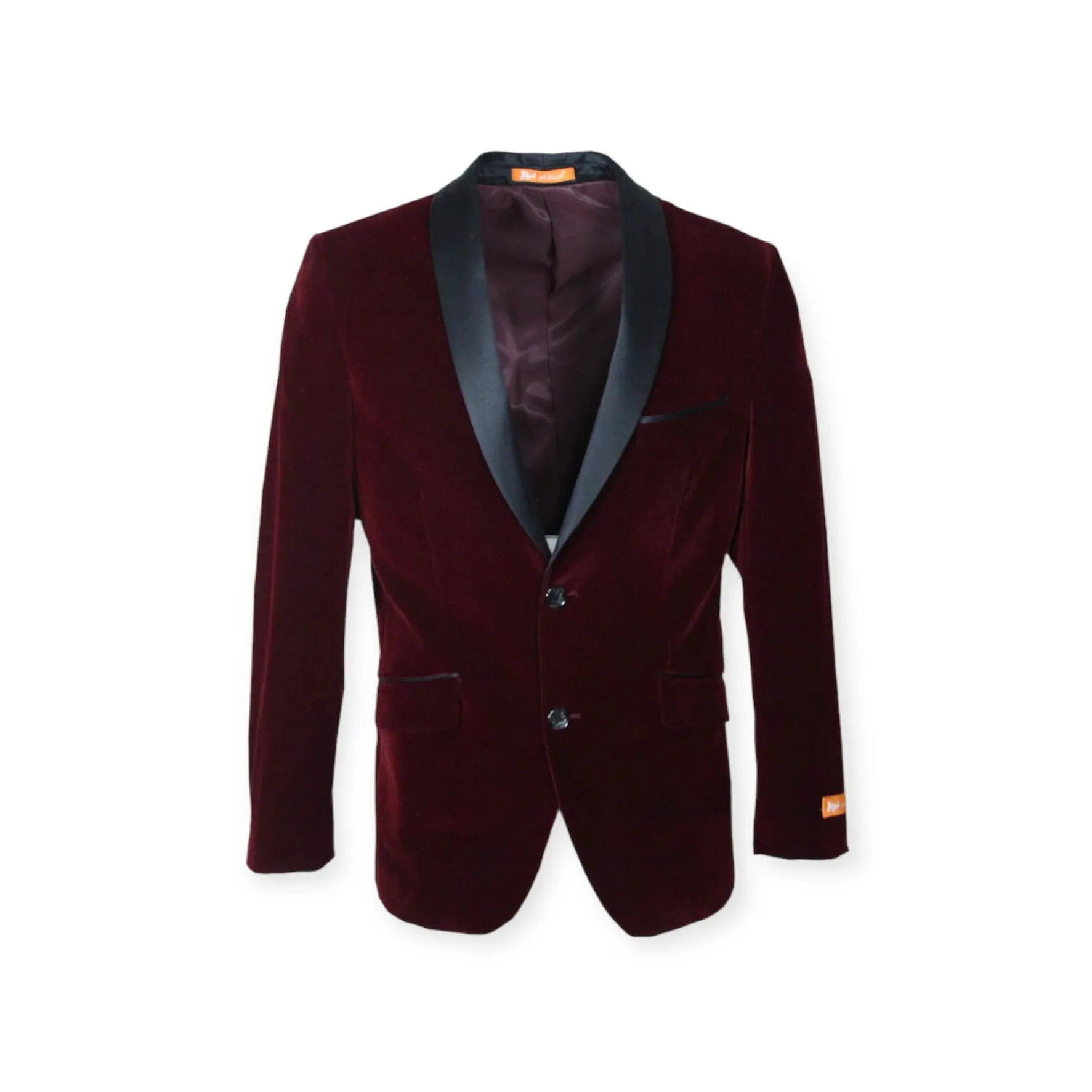 ST PATRICK: Solid Velvet Sports Coat SPV