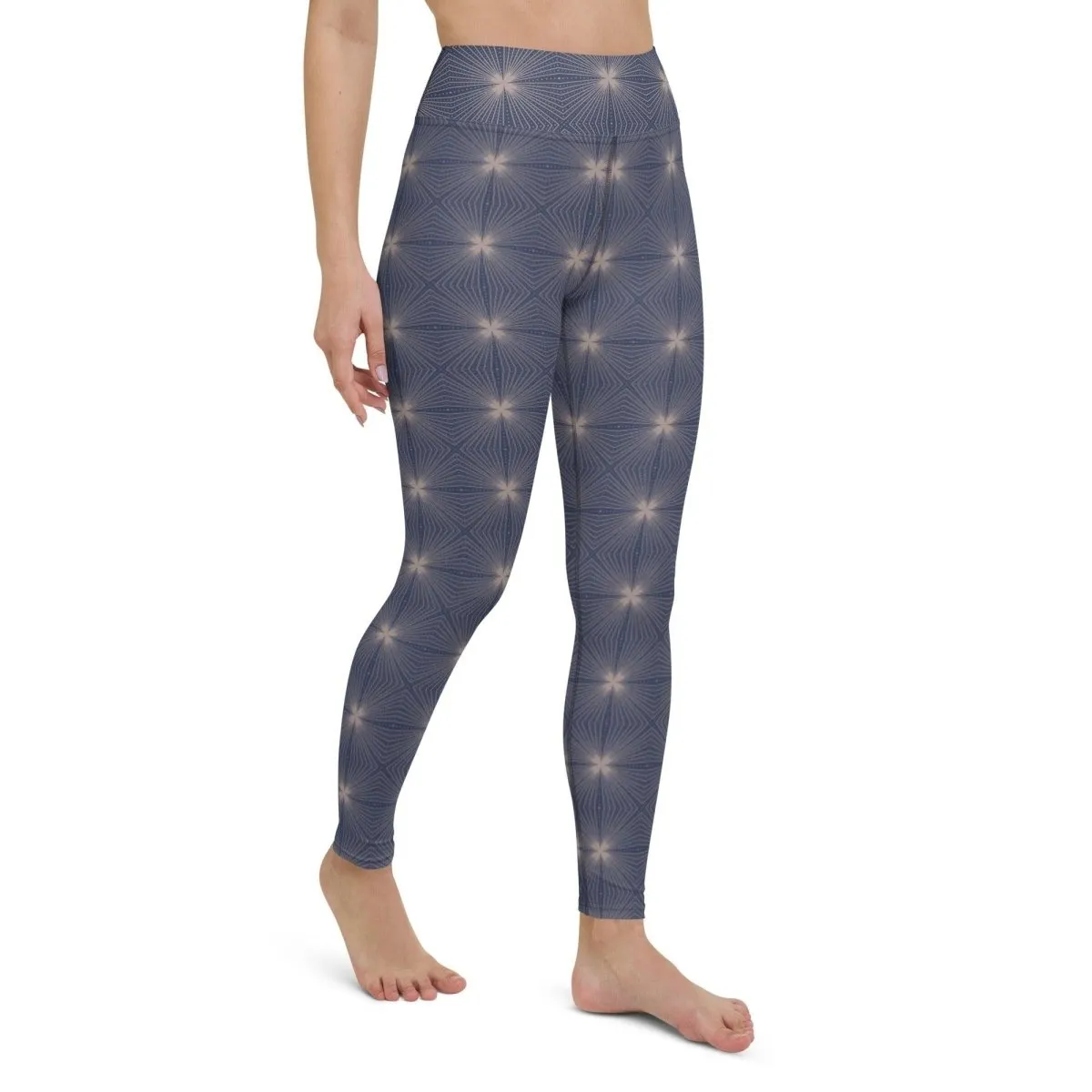 Stars Connected Women's High-Waisted Yoga Pants