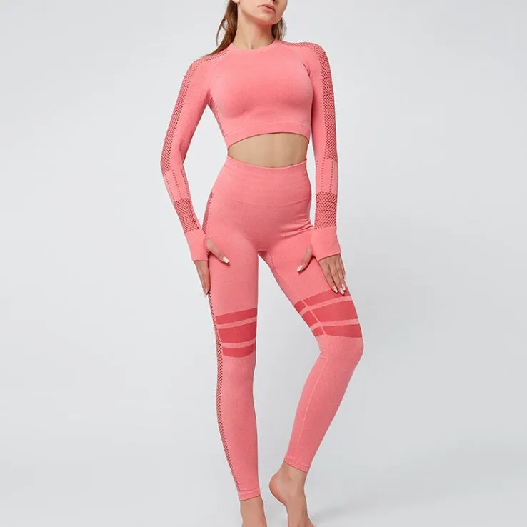 Two-piece yoga tight pants