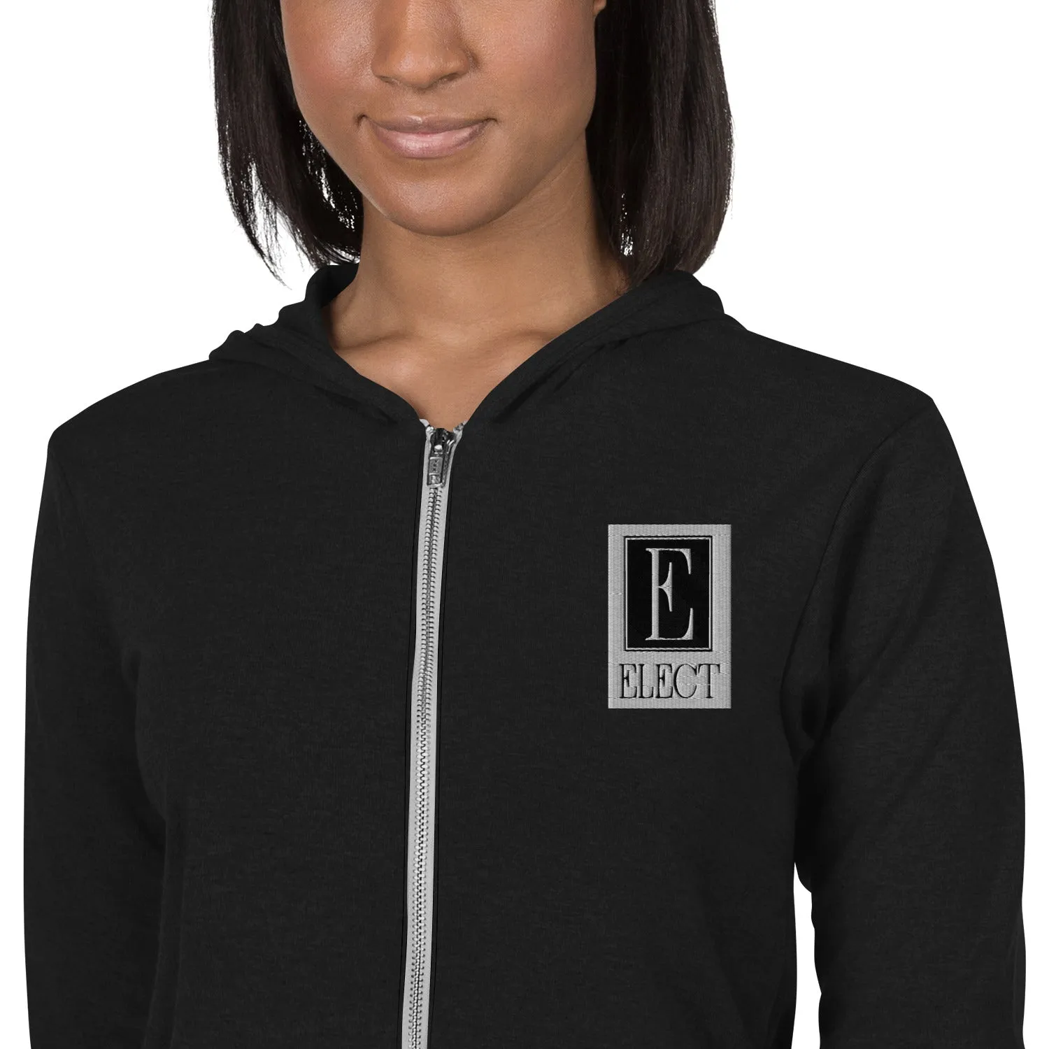 Unisex  Lightweight Zip Hoodie Bella Canvas Ascension High Fashion Elect