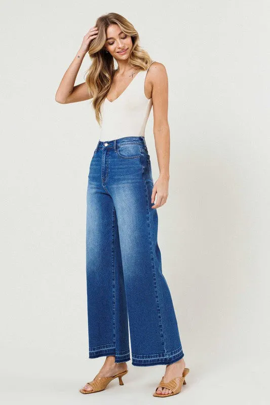 VIBRANT M.I.U. High Waisted Wide Leg Jeans