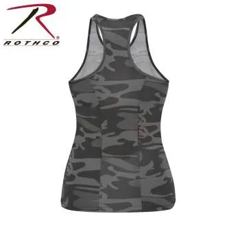 Womens Camo Workout Performance Tank Top