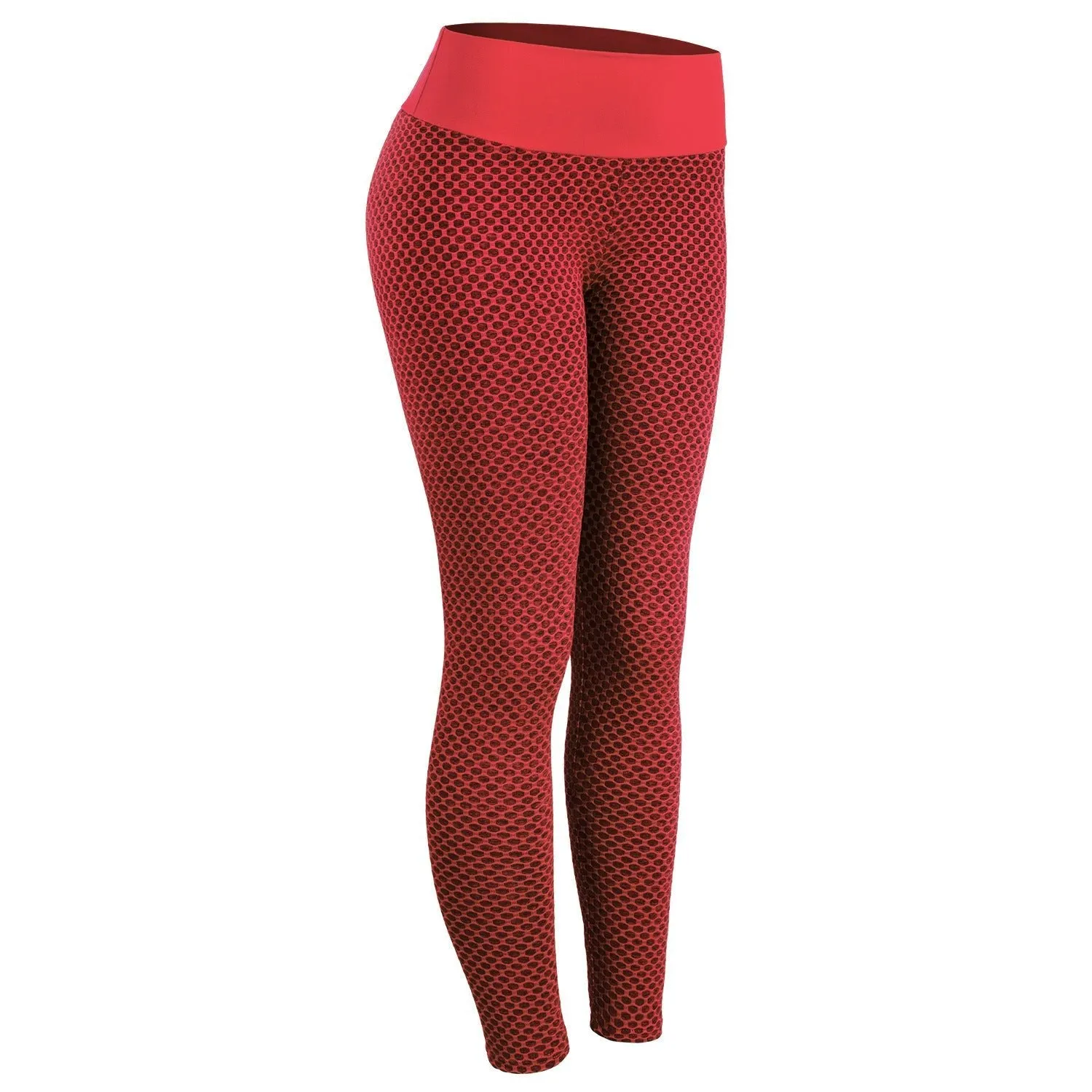 Women's Plaid Seamless Breathable Gym Tights Leggings Fitness Yoga Pants