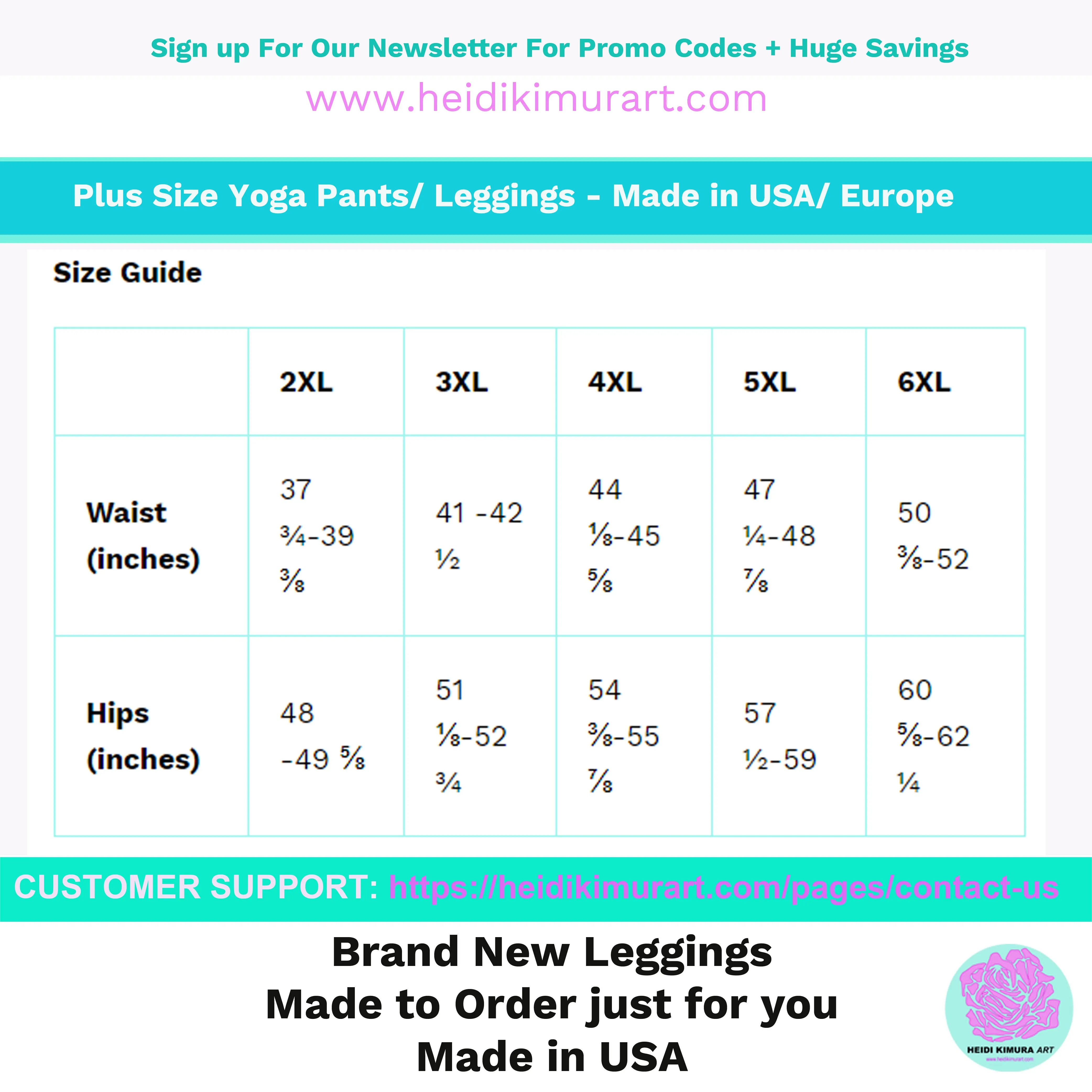 Women's Turquoise Blue Yoga Pants, Bright Solid Color Workout Tights, Made in USA/EU