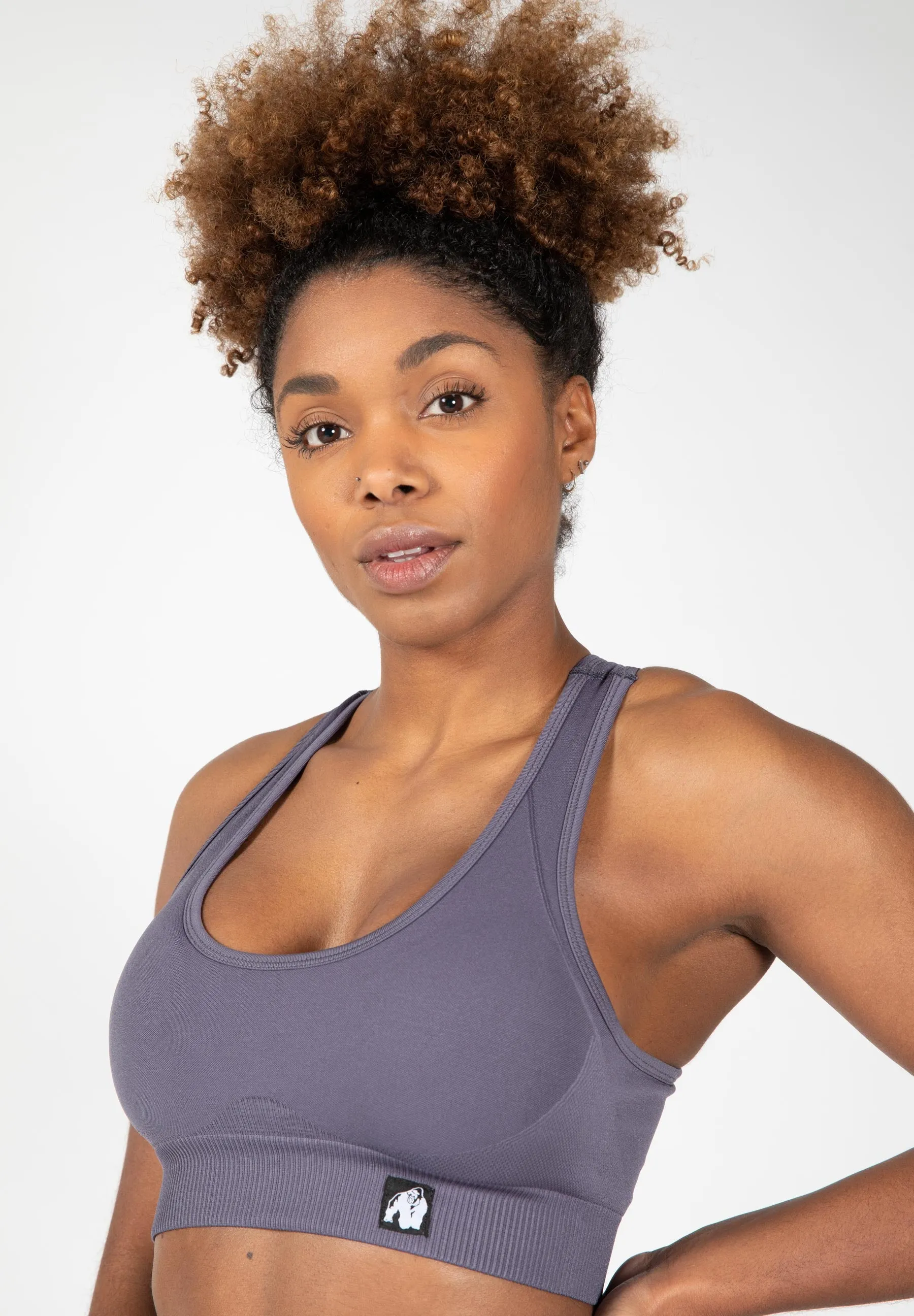 Yava Seamless Sports Bra - Gray