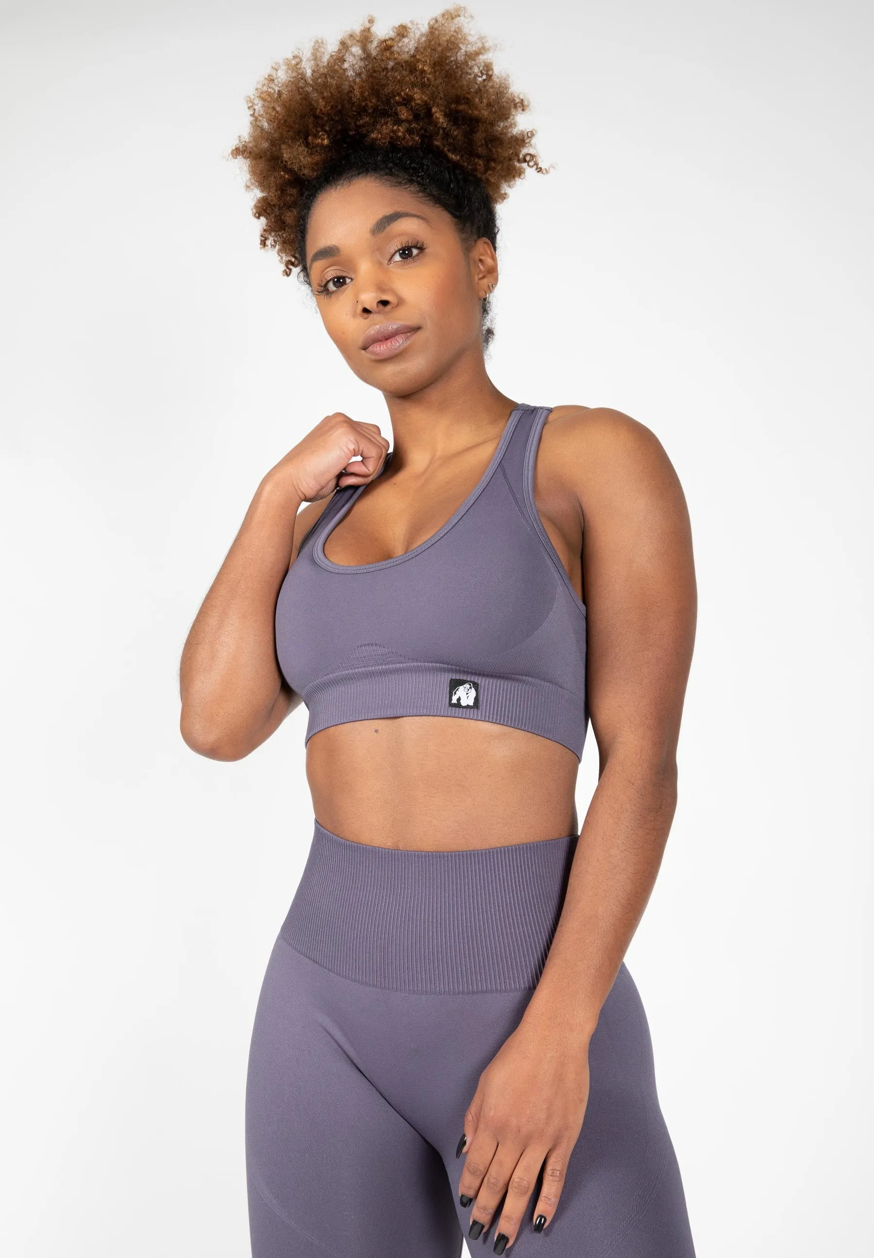 Yava Seamless Sports Bra - Gray